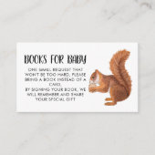 Niedliche Eichhörnchenbuchausweis Begleitkarte (Vorderseite)