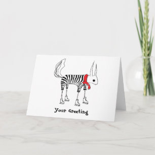 Niedliche Eichhörnchengrüße Karte