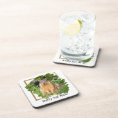 Niedliche Eichhörnchennahrung aber schön Getränkeuntersetzer (Rechte Seite)