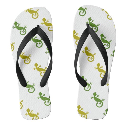 Niedliche Eidechsen Badesandalen (Fußbett)