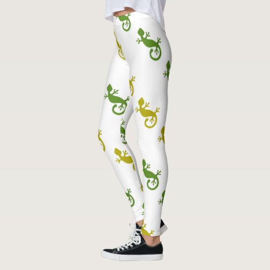 Niedliche Eidechsen Leggings (Links)