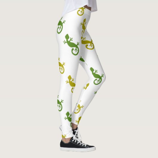 Niedliche Eidechsen Leggings (Rechts)