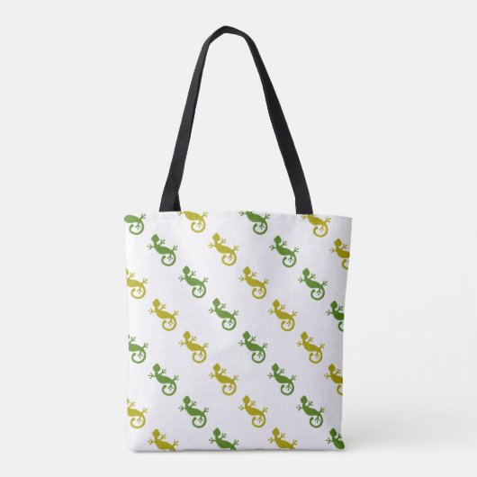 Niedliche Eidechsen Tasche (Rückseite)