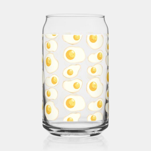 Niedliche Eier Dosenglas (Rückseite)