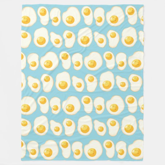 Niedliche Eier Fleecedecke (Vorderseite)