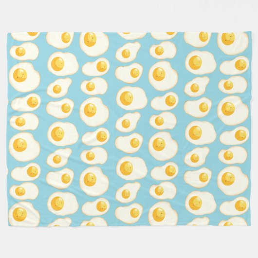 Niedliche Eier Fleecedecke (Vorderseite (Horizontal))