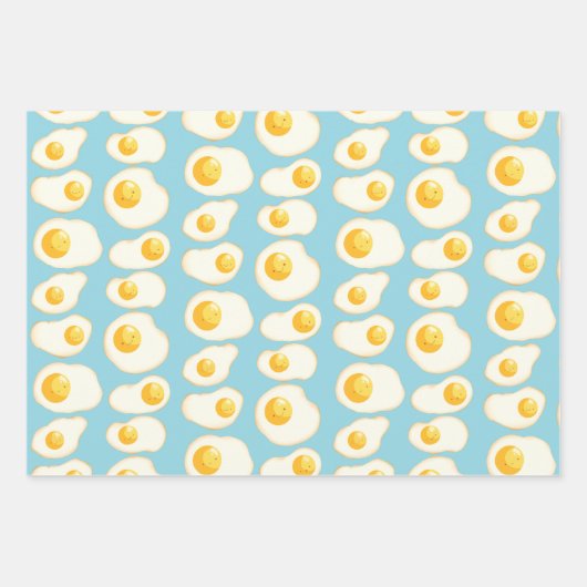 Niedliche Eier Geschenkpapier Set (Vorderseite 3)