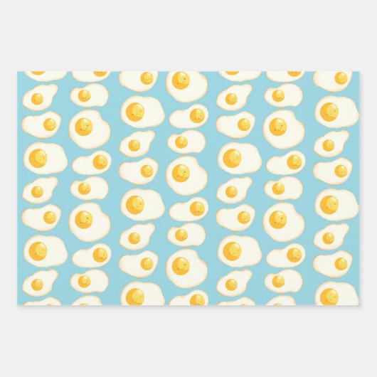 Niedliche Eier Geschenkpapier Set (Vorderseite 2)