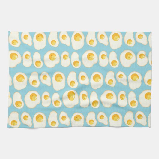 Niedliche Eier Geschirrtuch (Horizontal)