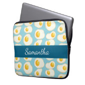 Niedliche Eier Laptopschutzhülle (Vorderseite Links)