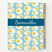 Niedliche Eier Notizblock (Rückseite)