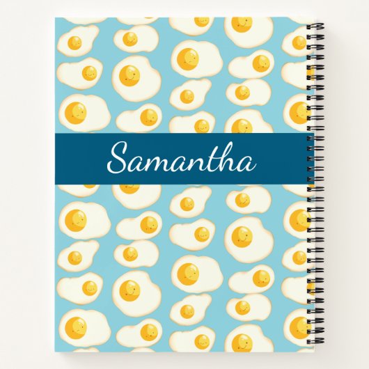 Niedliche Eier Notizblock (Rückseite)