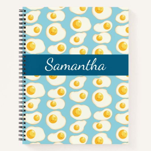 Niedliche Eier Notizblock (Vorderseite)
