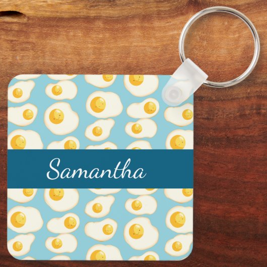 Niedliche Eier Schlüsselanhänger (Rückseite)