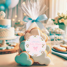 Niedliche einfache Baby Affen Balloons Pink Vielen