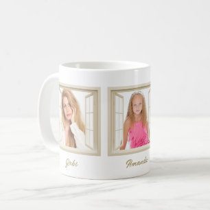 Niedliche einfache Familienmitglieder Kaffeetasse