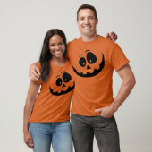 Niedliche einfache Kürbislaterne T-Shirt (Unisex)
