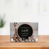 Niedliche, einfache neurale Ankündigung einer digi Fotoblock