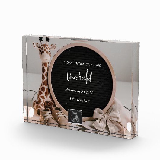 Niedliche, einfache neurale Ankündigung einer digi Fotoblock (Rechts)