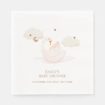 Niedliche einfache Prinzessin Swan Moon Star Babyd