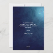 Niedliche einfache Snowmen Weihnachtsfeiertage Feiertagskarte (Rückseite)