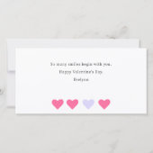 Niedliche Einfache Wasserfarben - Walliser Flachbi (Rückseite)