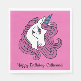 Niedliche Einfarben-Papierservietten Serviette