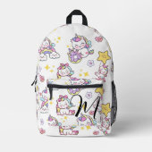 Niedliche Einfärbungen für  Monogramm Bedruckter Rucksack (Vorderseite)