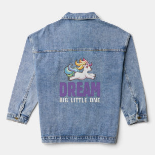 Niedliche Einhorn Frauen Bekleidung Jeansjacke