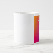 Niedliche Einhorn-KI-Kaffee-Tasse Jumbo-Tasse (Vorderseite)