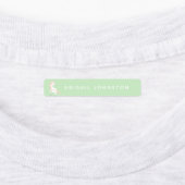 Niedliche Einhorn-Magische Monogramm-Kleidung Etiketten (Befestigt)