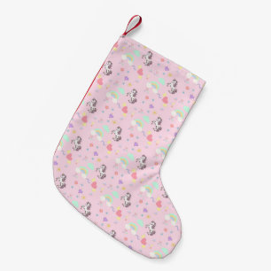 Niedliche Einhorn magische Prinzessin Geburtstagsk Kleiner Weihnachtsstrumpf