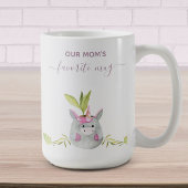 Niedliche Einhorn-Mama Kaffeetasse