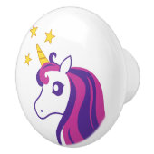 Niedliche Einhorn-Pferd-Keramik Tür und Schublade  Keramikknauf (Rechts)