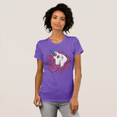 Niedliche Einhorn-Shirts und -Jacken T-Shirt (Vorne ganz)