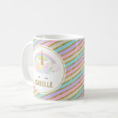 Niedliche Einhorn-Tasse für Kinder Kaffeetasse (Vorderseite Links)