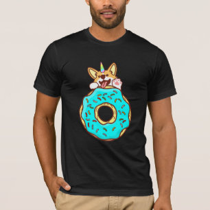 Niedliche Einhorn Welppy Welsh Corgi Donut Girls K T-Shirt