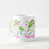 Niedliche Einhornabbildung #2 Kaffeetasse (Vorderseite Links)