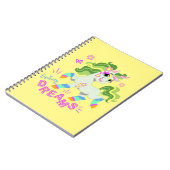 Niedliche Einhornabbildung #2 Notizblock (Linke Seite)