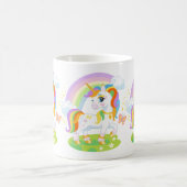 Niedliche Einhorndarstellung #1 Kaffeetasse (Mittel)
