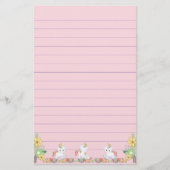 Niedliche Einhörner und Blumenkohl Briefpapier (Vorderseite)