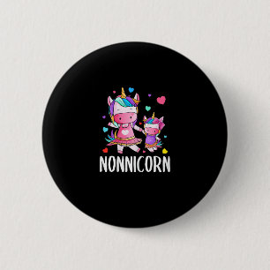 Niedliche Einhorngeschenke für die Mama des Mutter Button
