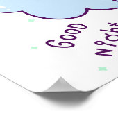 Niedliche Einhornkatze Poster (Ecke)