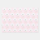 Niedliche Einhornkatzen - Kindergeburtstag Geschenkpapier Set (Vorderseite 3)