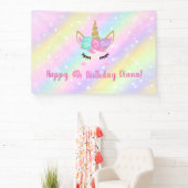 Niedliche Einhornmädchen Banner (InSitu)