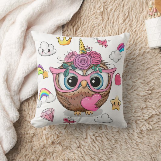 Niedliche Einhornschale Kissen (Decke)