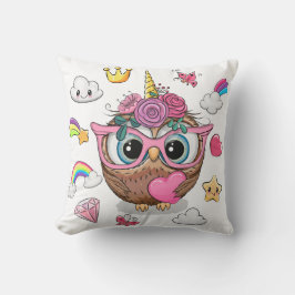 Niedliche Einhornschale Kissen