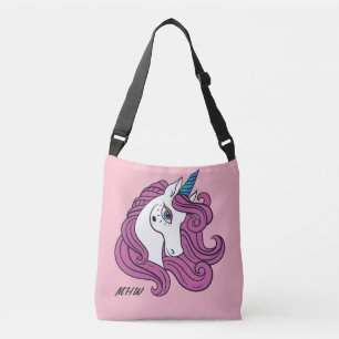 Niedliche Einhorntaschen für Monogramm Tragetaschen Mit Langen Trägern