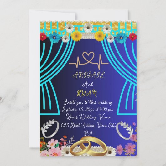 Niedliche Einladung (Vorderseite)