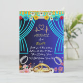 Niedliche Einladung (Stehend Vorderseite)